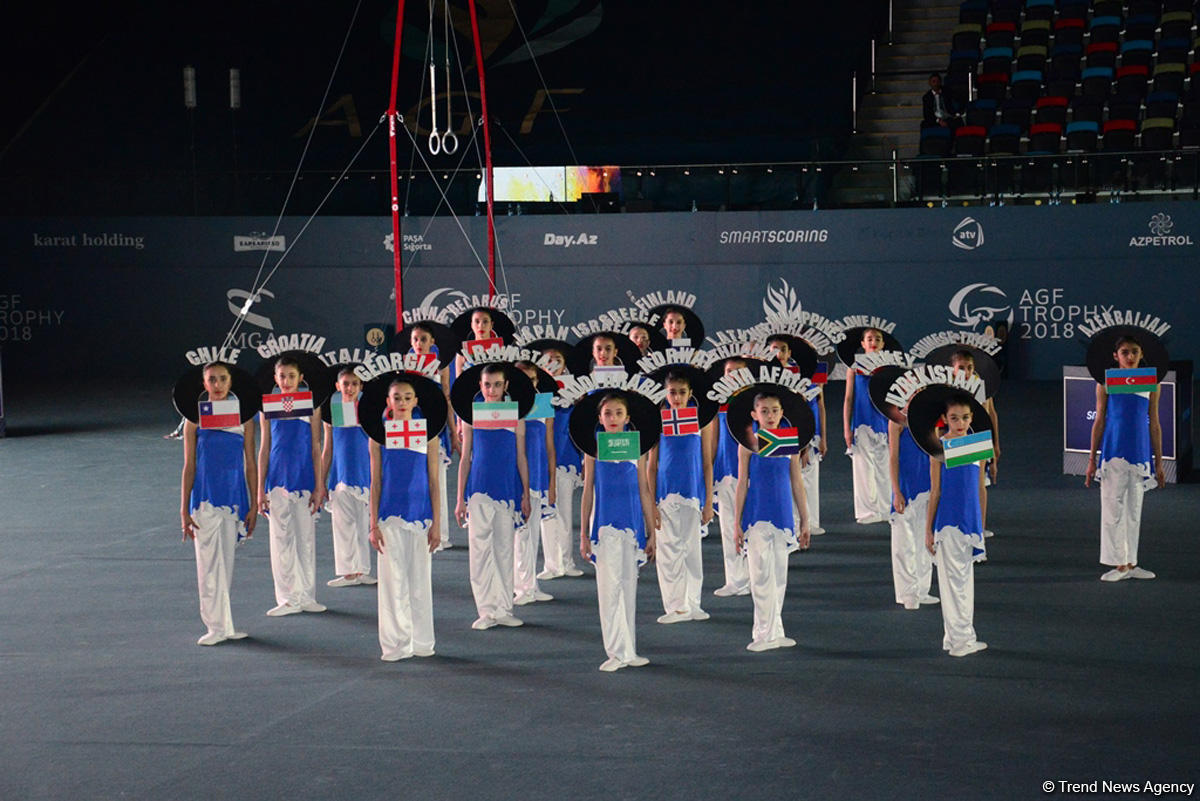 Baku holds opening ceremony of FIG Artistic Gymnastics World Cup (PHOTO)