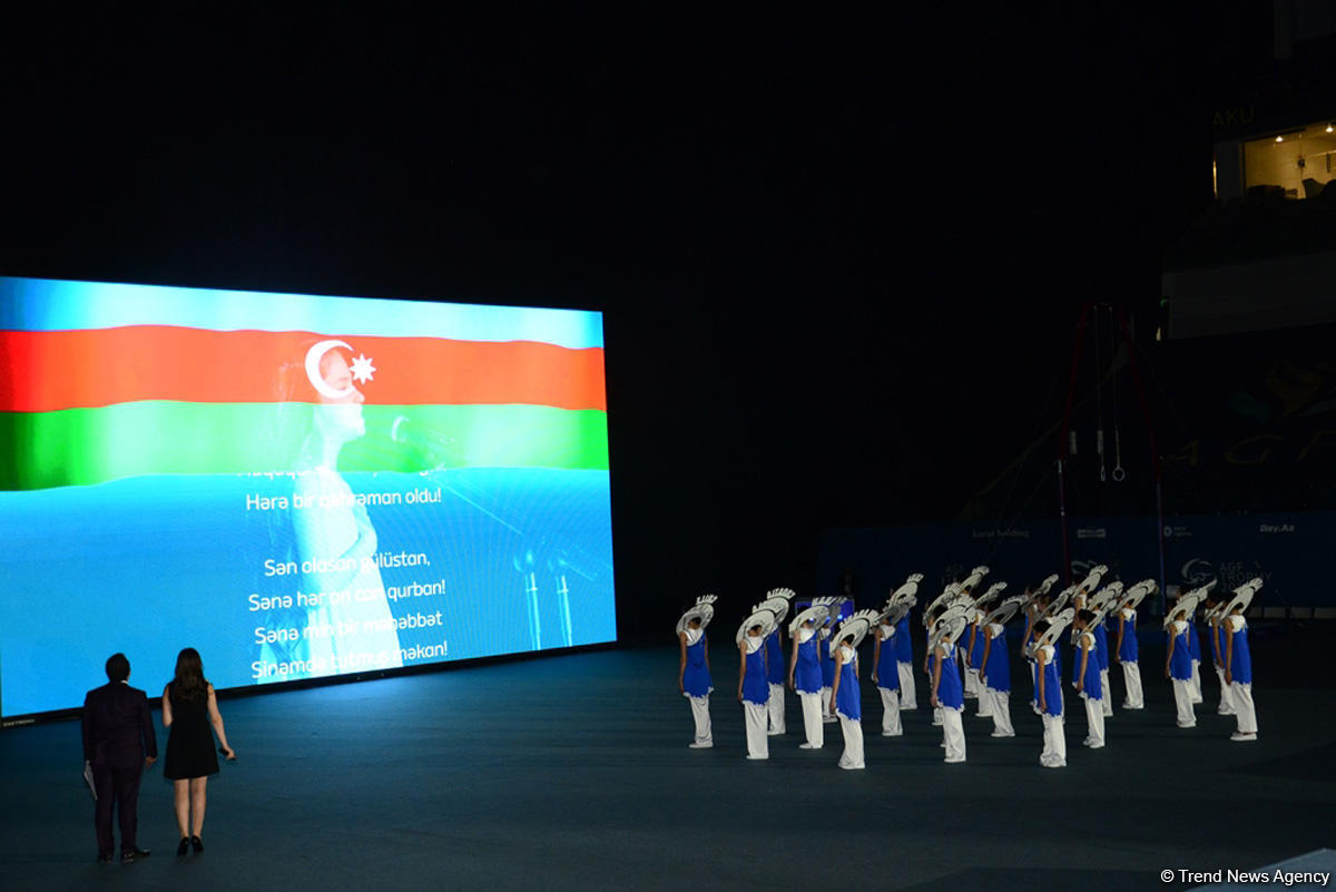 Baku holds opening ceremony of FIG Artistic Gymnastics World Cup (PHOTO)