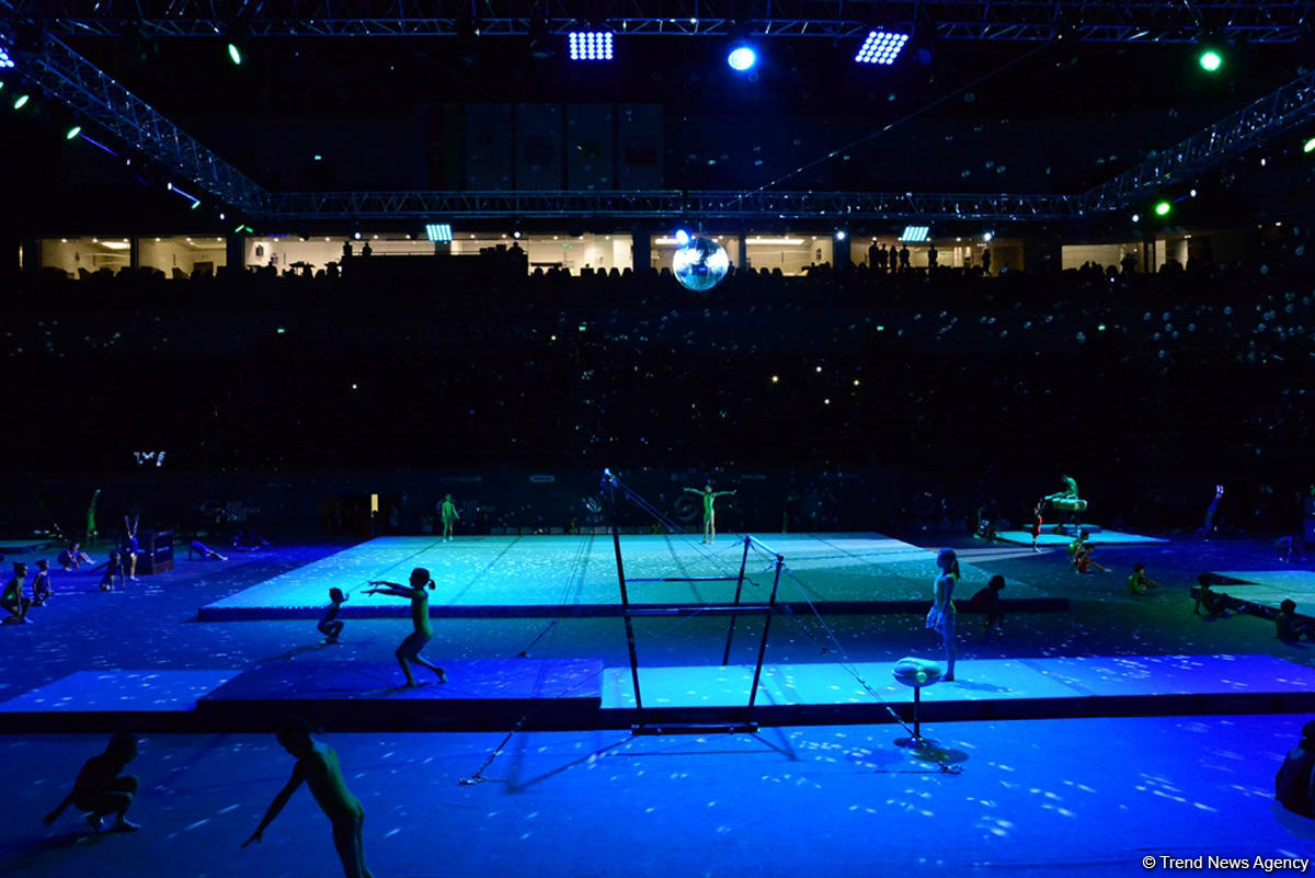 Baku holds opening ceremony of FIG Artistic Gymnastics World Cup (PHOTO)