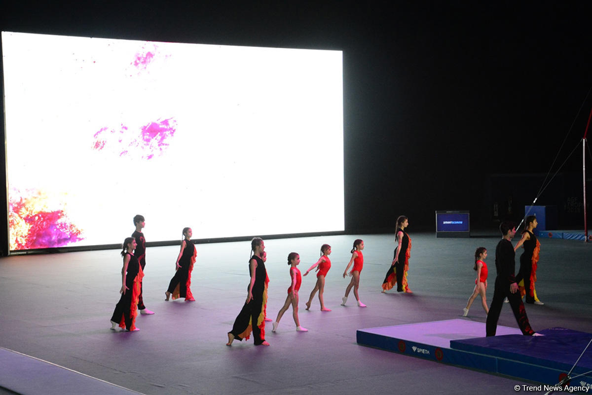 Baku holds opening ceremony of FIG Artistic Gymnastics World Cup (PHOTO)
