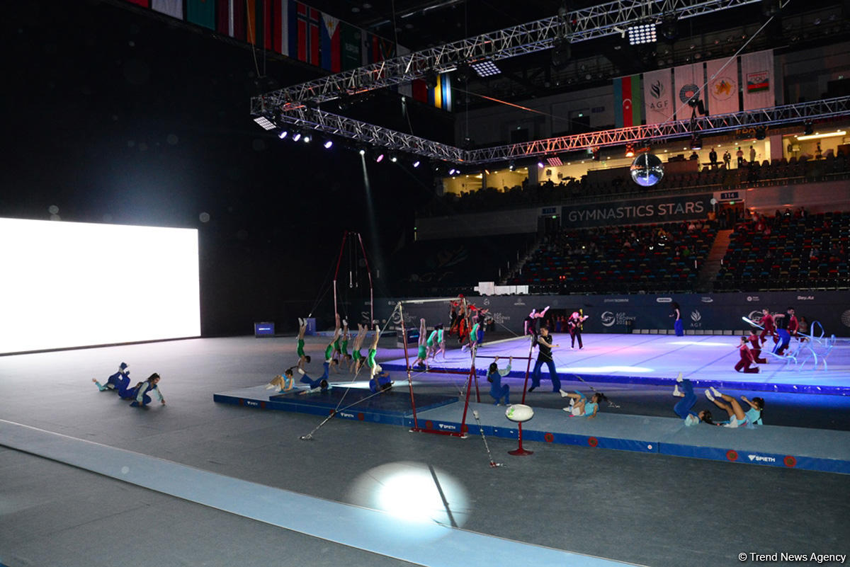 Baku holds opening ceremony of FIG Artistic Gymnastics World Cup (PHOTO)