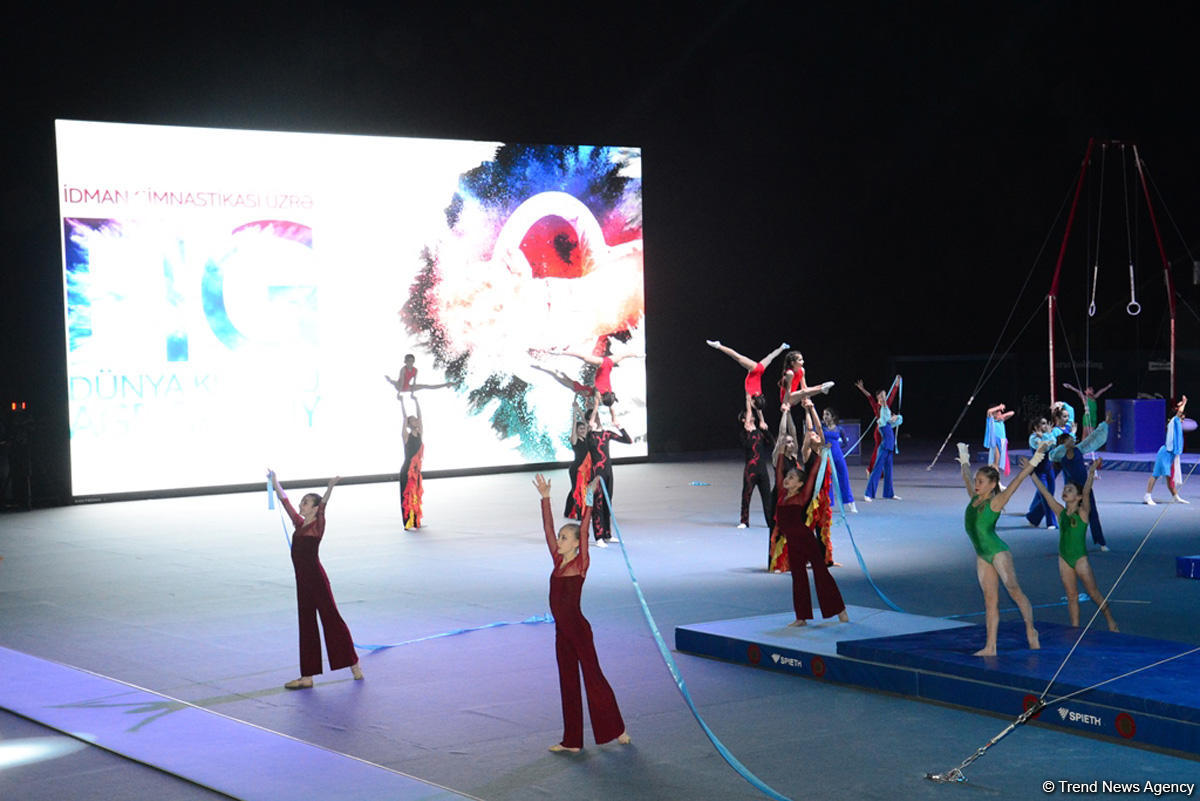Baku holds opening ceremony of FIG Artistic Gymnastics World Cup (PHOTO)