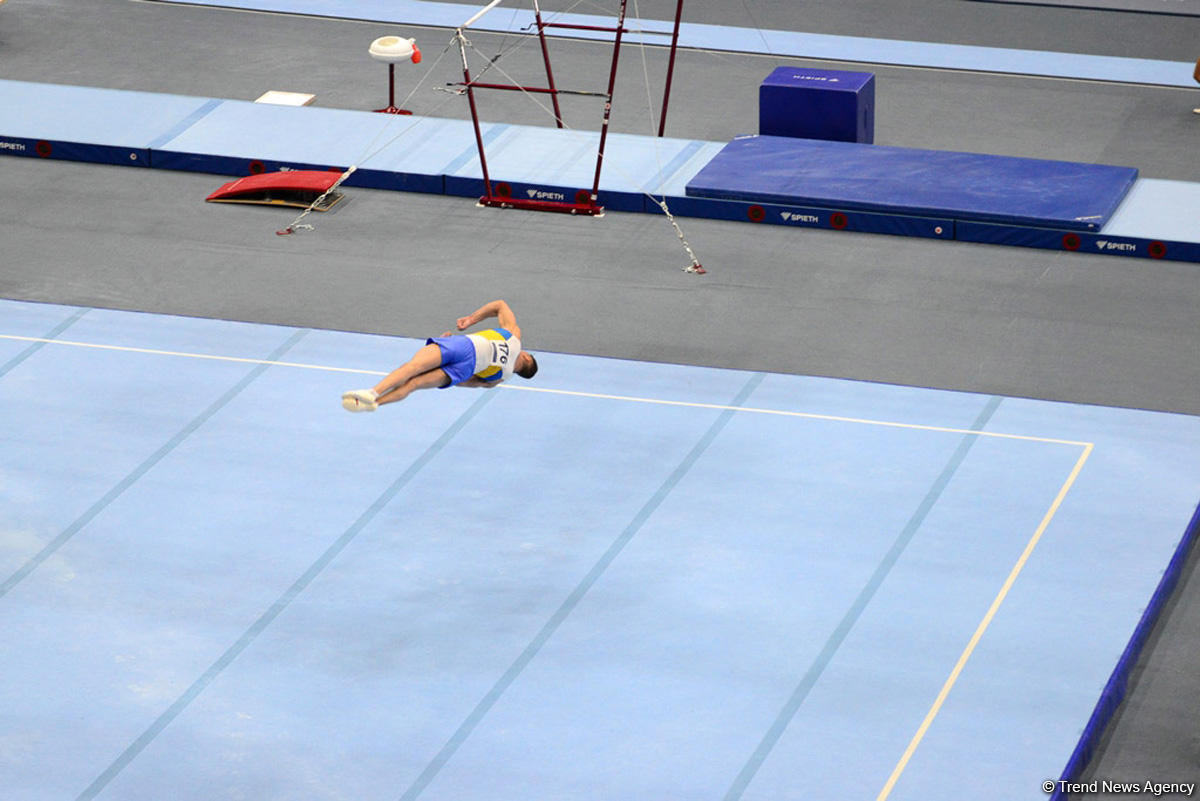 FIG Artistic Gymnastics World Cup opens in Baku (PHOTO)