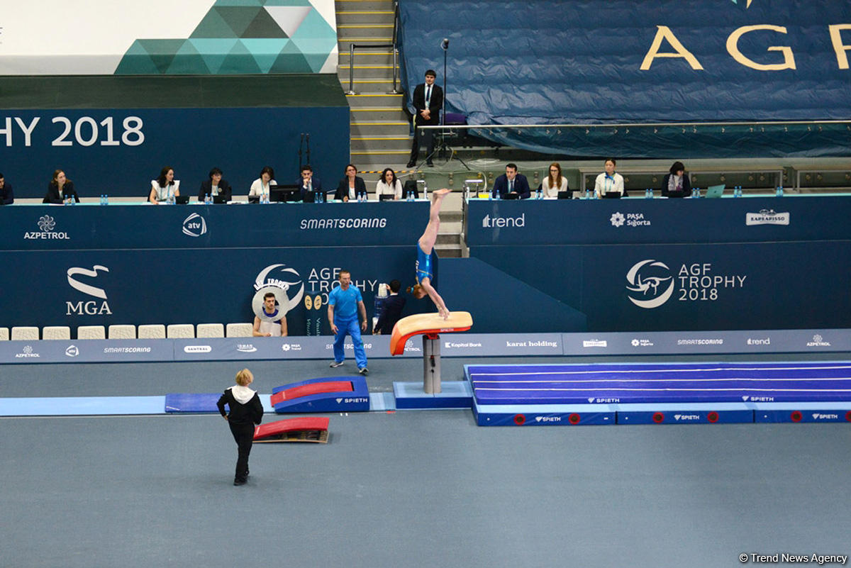 FIG Artistic Gymnastics World Cup opens in Baku (PHOTO)