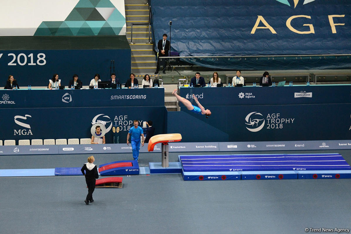 FIG Artistic Gymnastics World Cup opens in Baku (PHOTO)