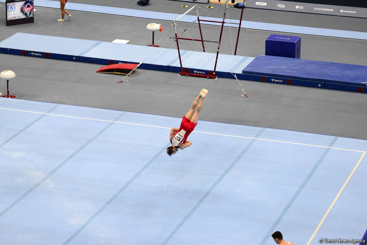 FIG Artistic Gymnastics World Cup opens in Baku (PHOTO)