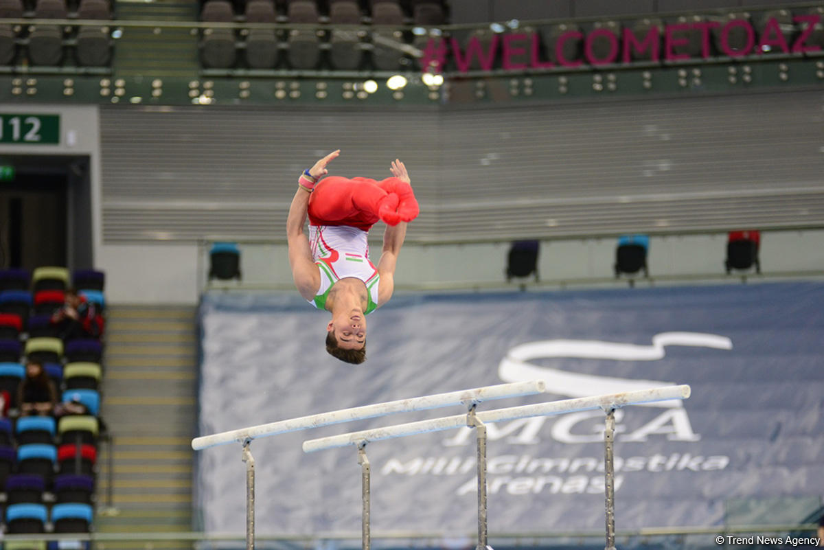 FIG Artistic Gymnastics World Cup opens in Baku (PHOTO)