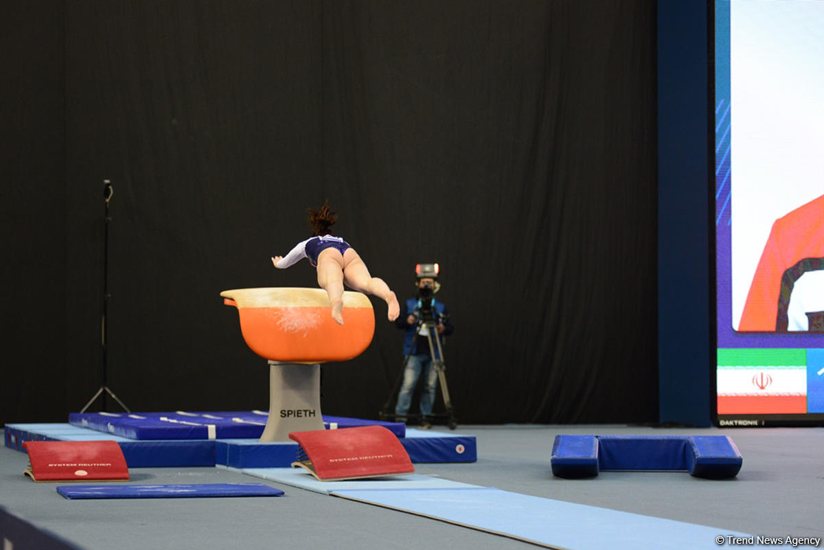 FIG Artistic Gymnastics World Cup opens in Baku (PHOTO)