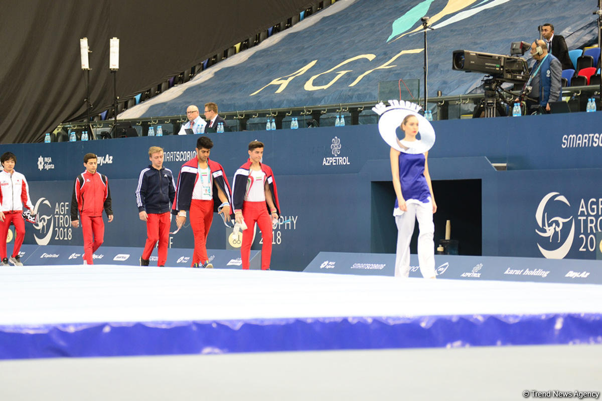 FIG Artistic Gymnastics World Cup opens in Baku (PHOTO)