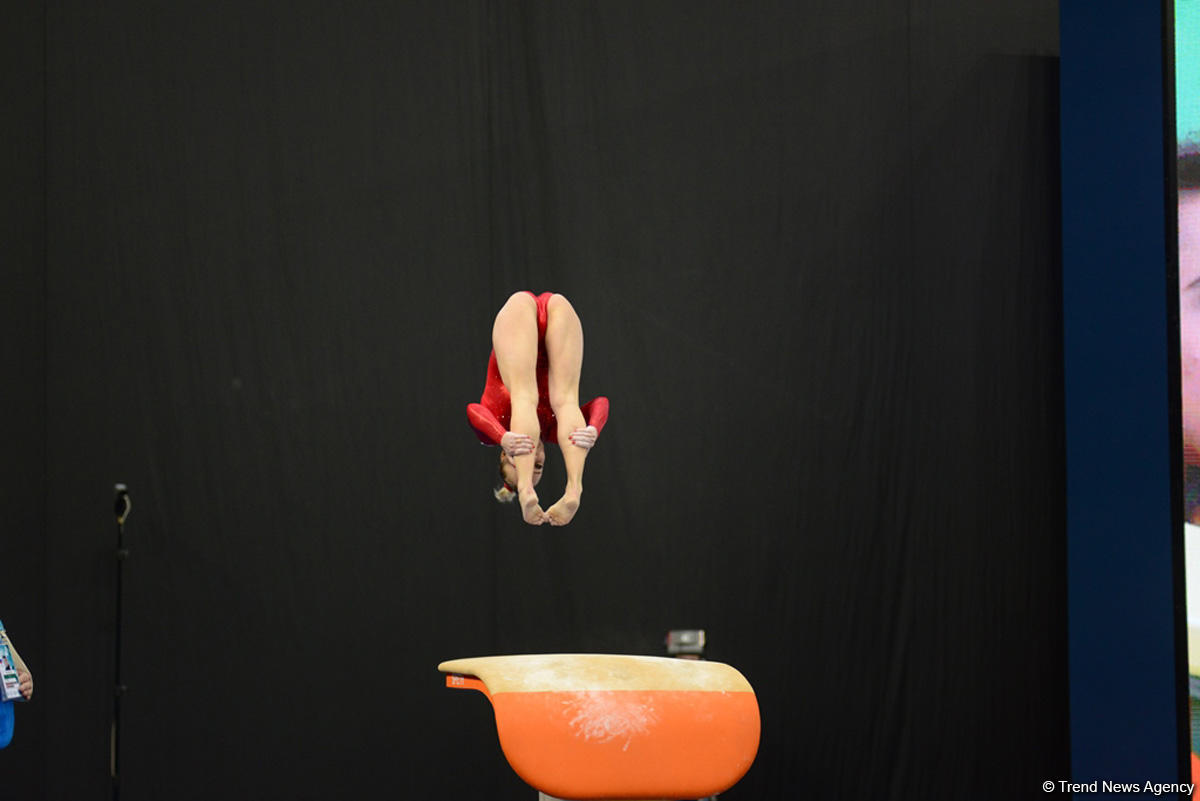 FIG Artistic Gymnastics World Cup opens in Baku (PHOTO)