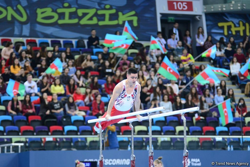 FIG Artistic Gymnastics World Cup opens in Baku (PHOTO)