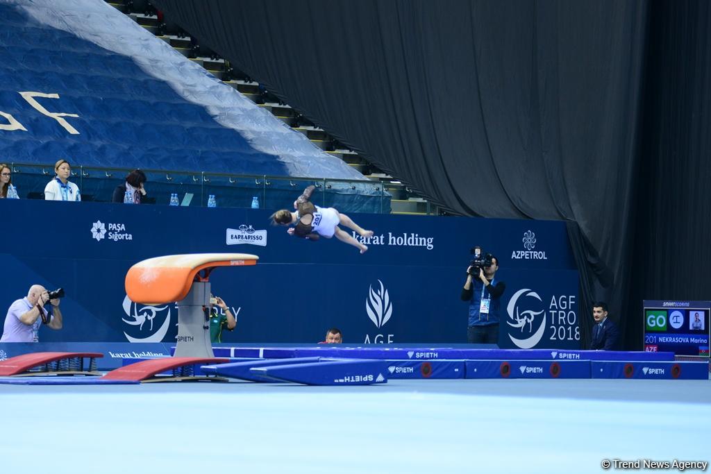 FIG Artistic Gymnastics World Cup opens in Baku (PHOTO)