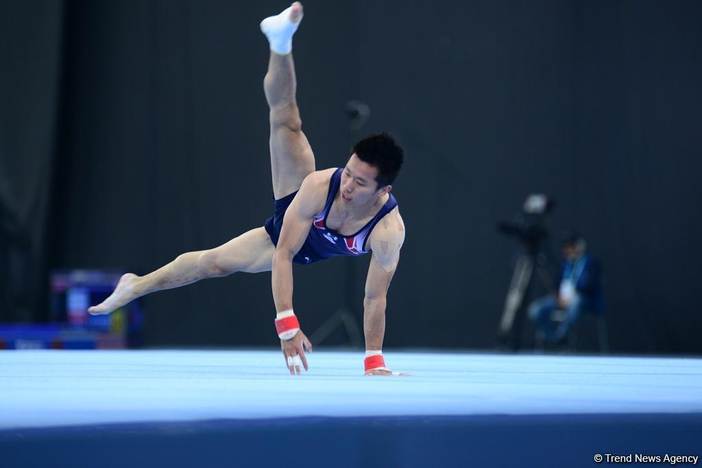 FIG Artistic Gymnastics World Cup opens in Baku (PHOTO)