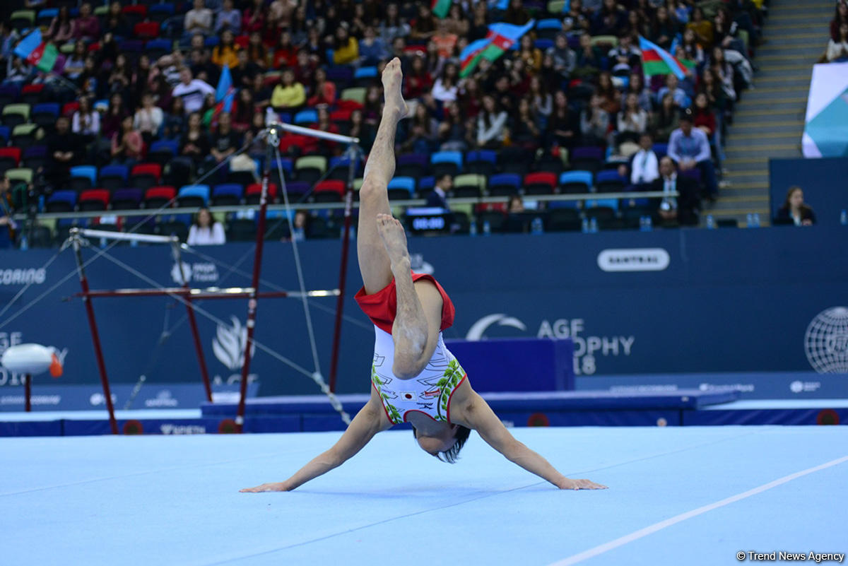 FIG Artistic Gymnastics World Cup opens in Baku (PHOTO)