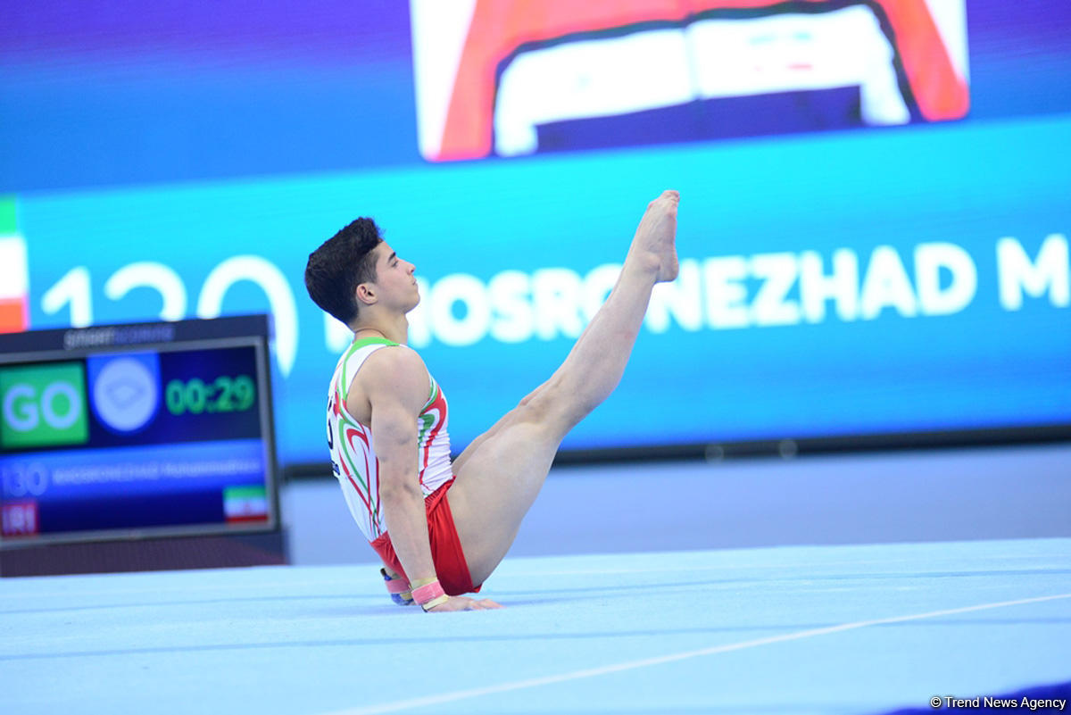 FIG Artistic Gymnastics World Cup opens in Baku (PHOTO)