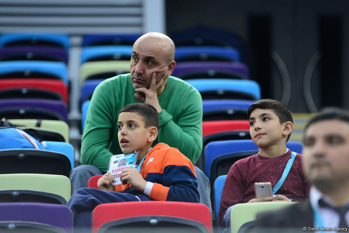 FIG Artistic Gymnastics World Cup opens in Baku (PHOTO)