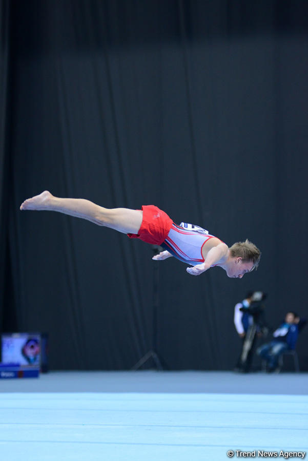 FIG Artistic Gymnastics World Cup opens in Baku (PHOTO)