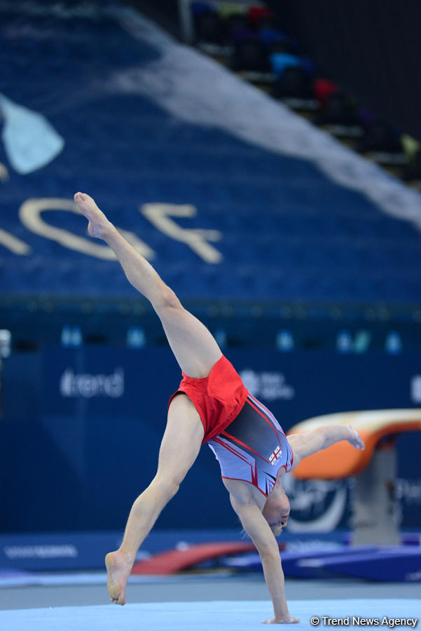 FIG Artistic Gymnastics World Cup opens in Baku (PHOTO)