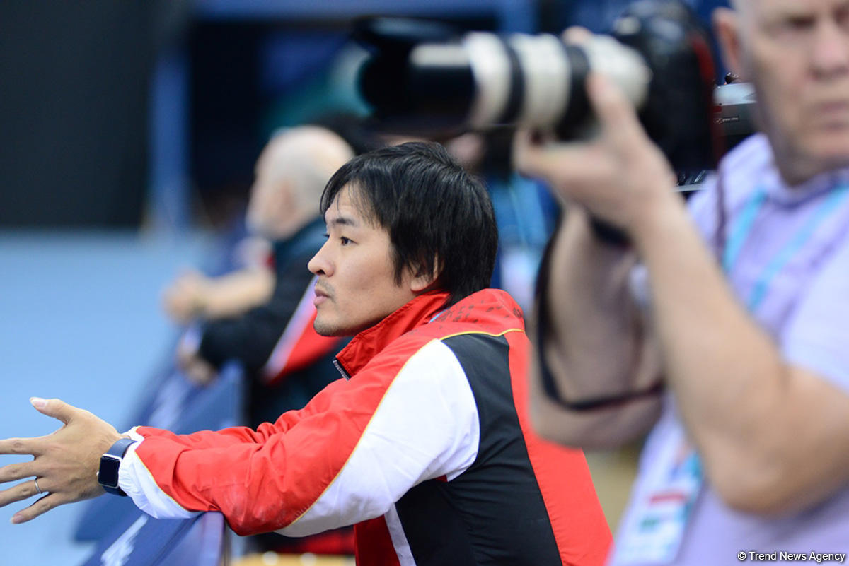 FIG Artistic Gymnastics World Cup opens in Baku (PHOTO)