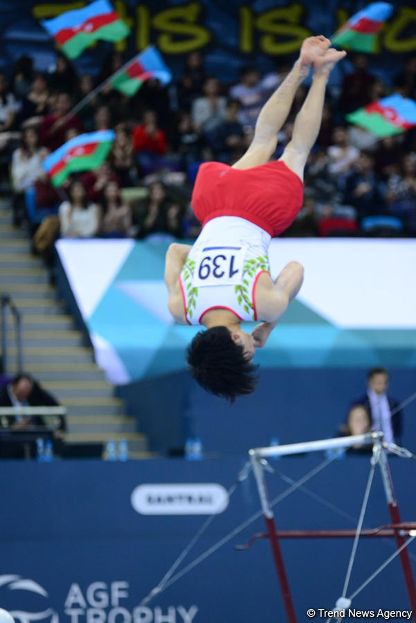 FIG Artistic Gymnastics World Cup opens in Baku (PHOTO)