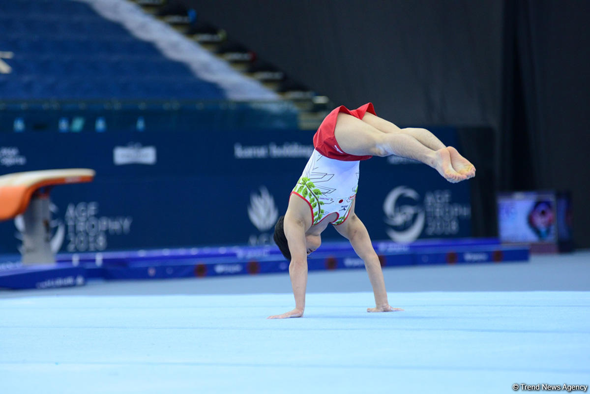 FIG Artistic Gymnastics World Cup opens in Baku (PHOTO)