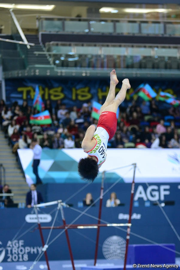 FIG Artistic Gymnastics World Cup opens in Baku (PHOTO)