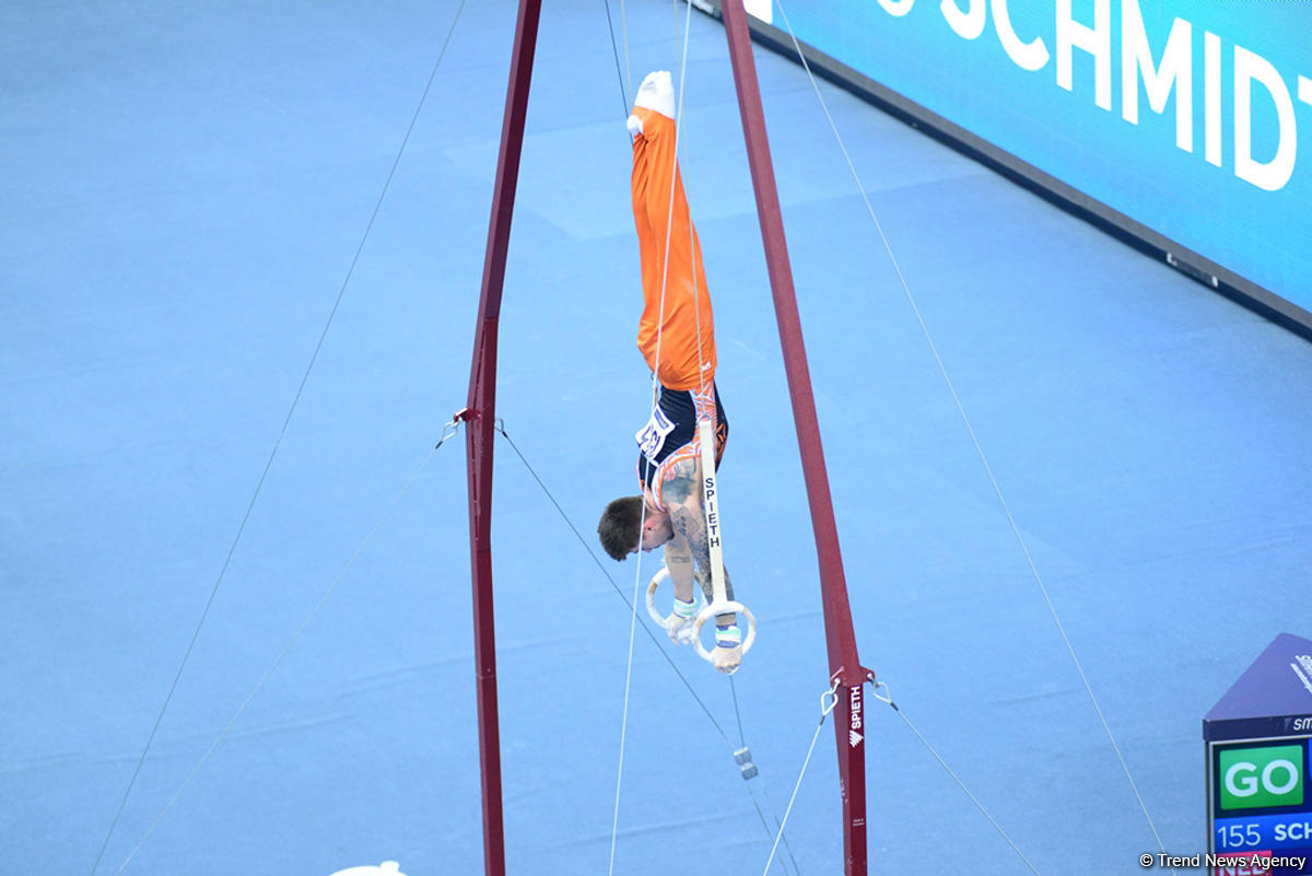 FIG Artistic Gymnastics World Cup opens in Baku (PHOTO)