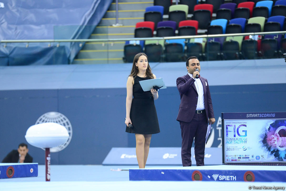 FIG Artistic Gymnastics World Cup opens in Baku (PHOTO)