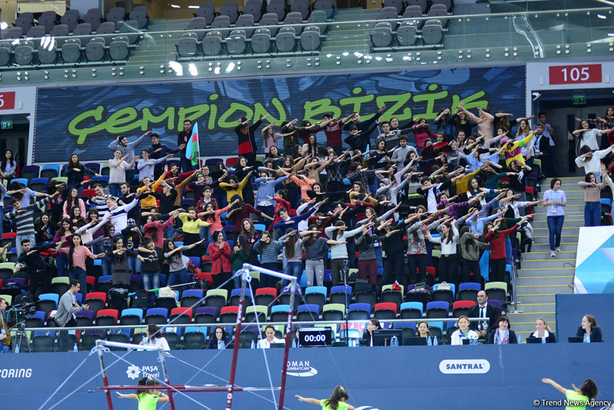 FIG Artistic Gymnastics World Cup opens in Baku (PHOTO)