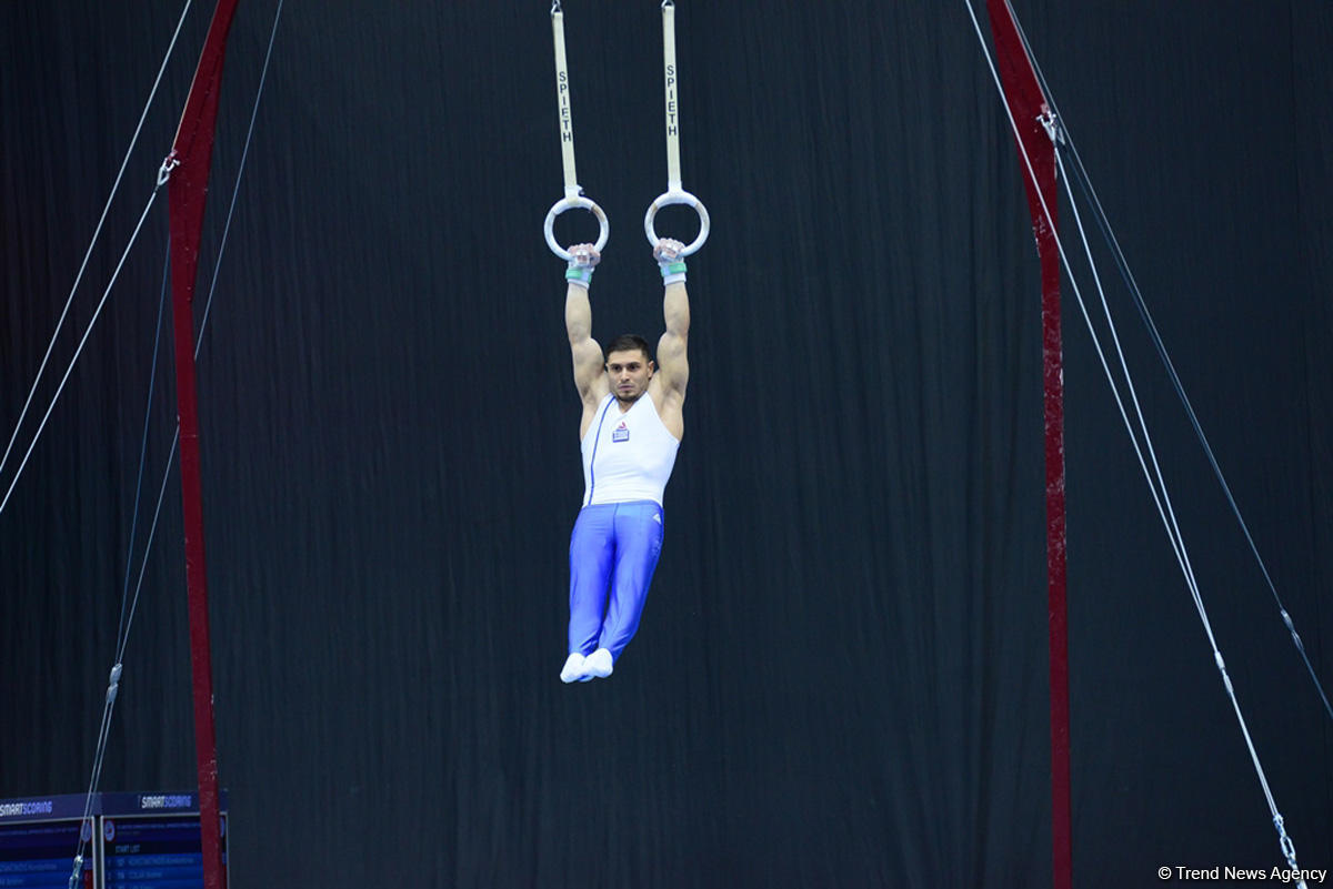 FIG Artistic Gymnastics World Cup opens in Baku (PHOTO)
