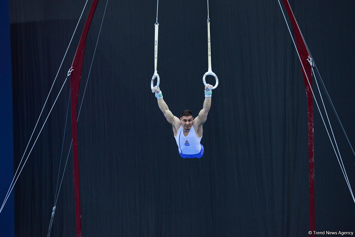FIG Artistic Gymnastics World Cup opens in Baku (PHOTO)