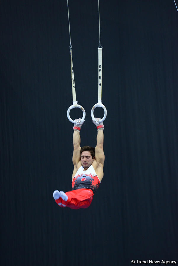 FIG Artistic Gymnastics World Cup opens in Baku (PHOTO)
