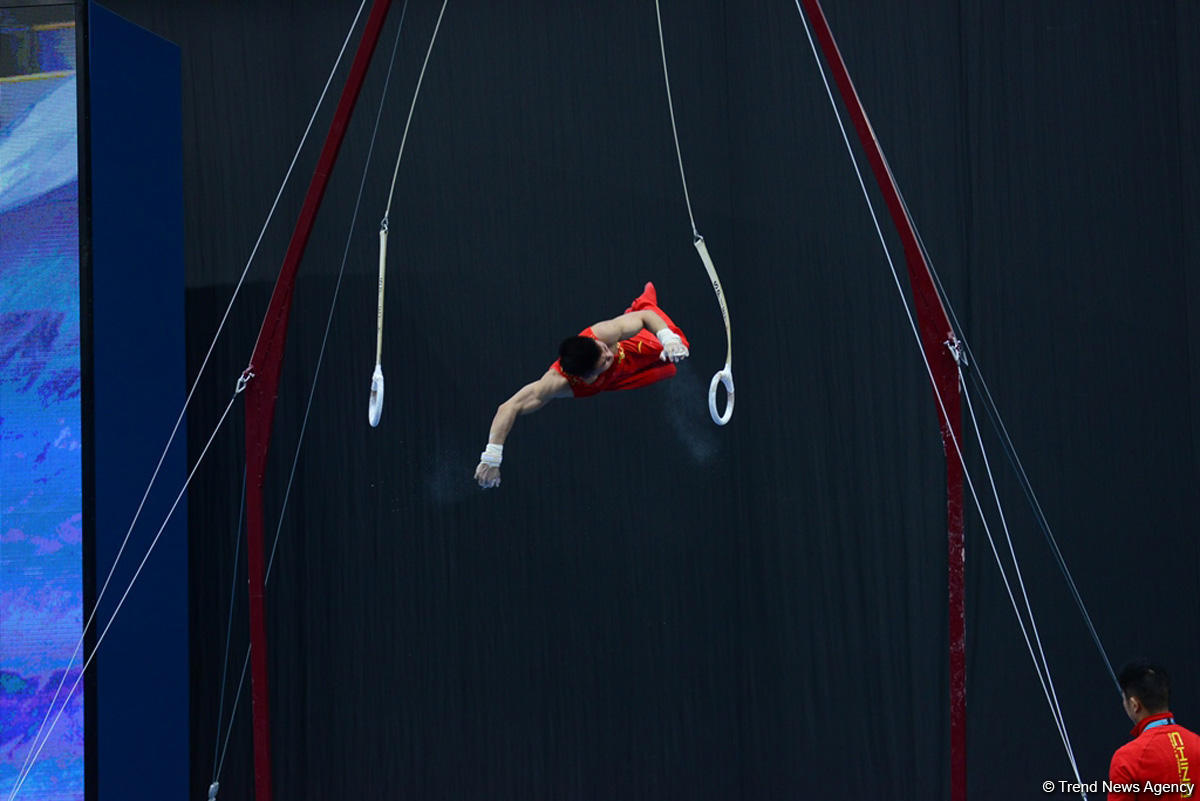 FIG Artistic Gymnastics World Cup opens in Baku (PHOTO)