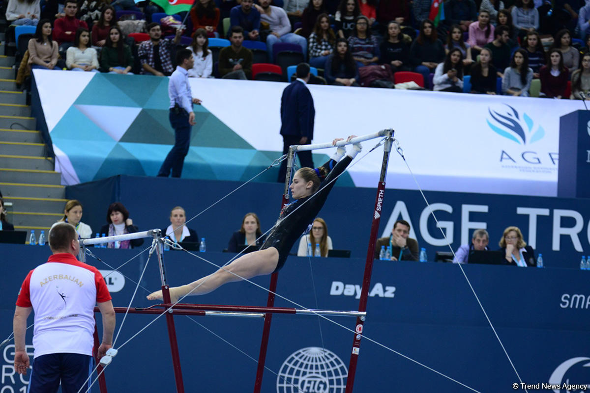 FIG Artistic Gymnastics World Cup opens in Baku (PHOTO)