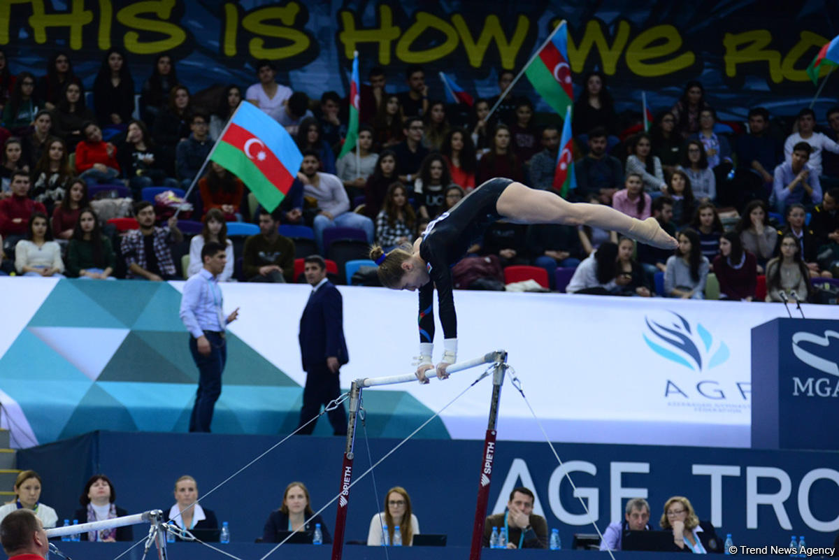 FIG Artistic Gymnastics World Cup opens in Baku (PHOTO)