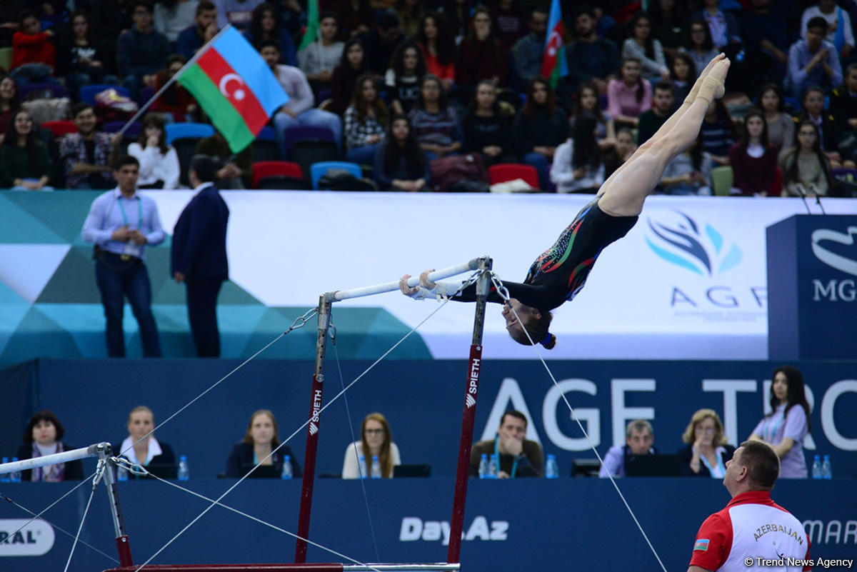 FIG Artistic Gymnastics World Cup opens in Baku (PHOTO)