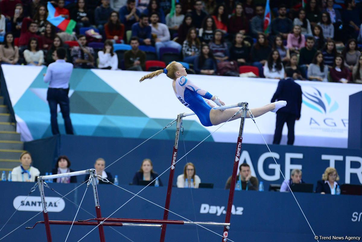 FIG Artistic Gymnastics World Cup opens in Baku (PHOTO)