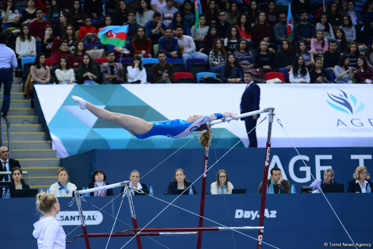 FIG Artistic Gymnastics World Cup opens in Baku (PHOTO)