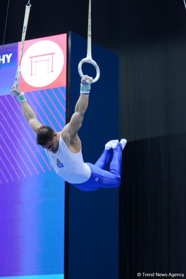 FIG Artistic Gymnastics World Cup opens in Baku (PHOTO)