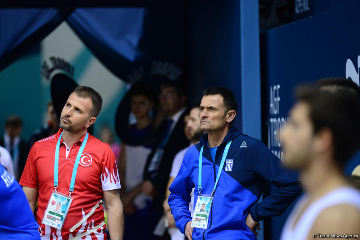 FIG Artistic Gymnastics World Cup opens in Baku (PHOTO)