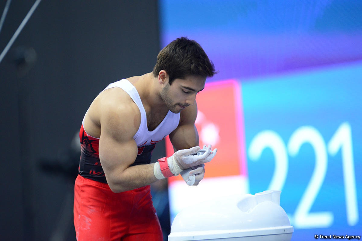 FIG Artistic Gymnastics World Cup opens in Baku (PHOTO)