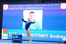 Day 2 of FIG Artistic Gymnastics World Cup kicks off in Baku (PHOTO)