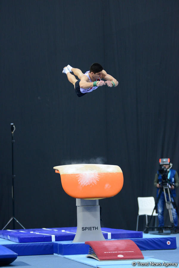 Day 2 of FIG Artistic Gymnastics World Cup kicks off in Baku (PHOTO)