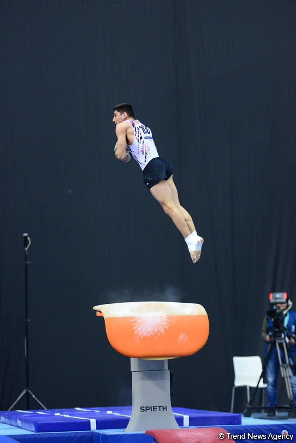 Day 2 of FIG Artistic Gymnastics World Cup kicks off in Baku (PHOTO)