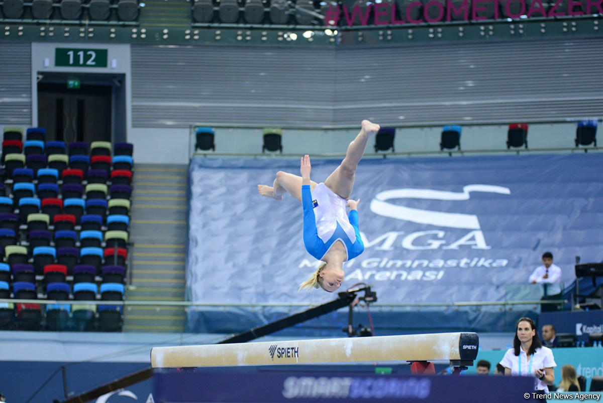 Day 2 of FIG Artistic Gymnastics World Cup kicks off in Baku (PHOTO)