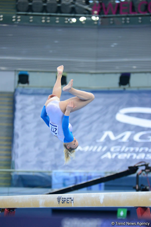 Day 2 of FIG Artistic Gymnastics World Cup kicks off in Baku (PHOTO)