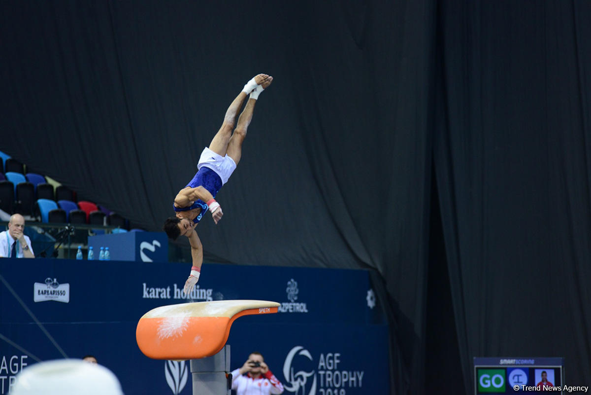 Day 2 of FIG Artistic Gymnastics World Cup kicks off in Baku (PHOTO)