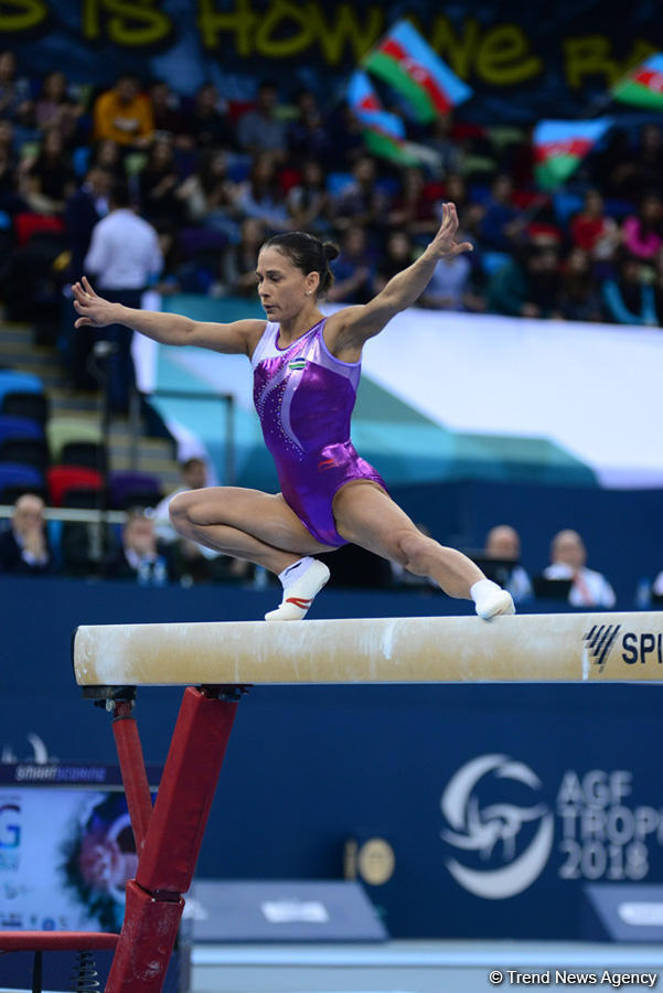 Day 2 of FIG Artistic Gymnastics World Cup kicks off in Baku (PHOTO)