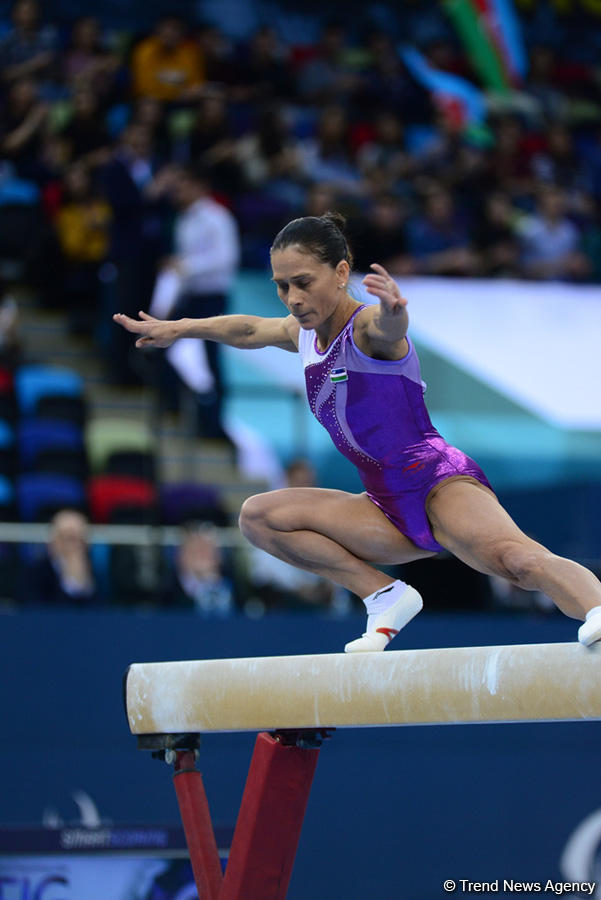 Day 2 of FIG Artistic Gymnastics World Cup kicks off in Baku (PHOTO)