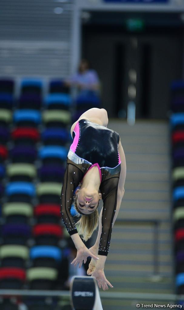 Day 2 of FIG Artistic Gymnastics World Cup kicks off in Baku (PHOTO)